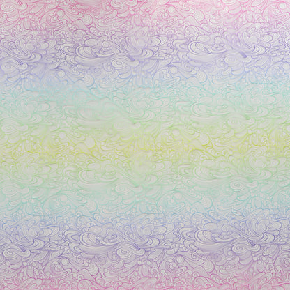 **PRÉCOMMANDE** Tula Pink Floral Reef : Vinyle Making Waves (vendu au 1/2 yard OU EN CONTINU)
