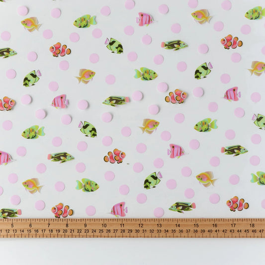 **PREORDER** Tula Pink Floral Reef Collection:  School Crossing (Sold by the 1/2 Yard OR CONTINUOUSLY) (Copy)