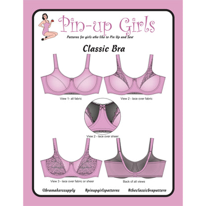 Classic Full Band Bra Pattern