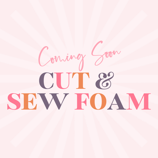 Bra Cut & Sew foam (COMING SOON)