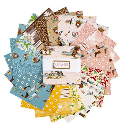 Cowgirl (Echo Park Paper co) - 5" Charms - Riley Blake Designs