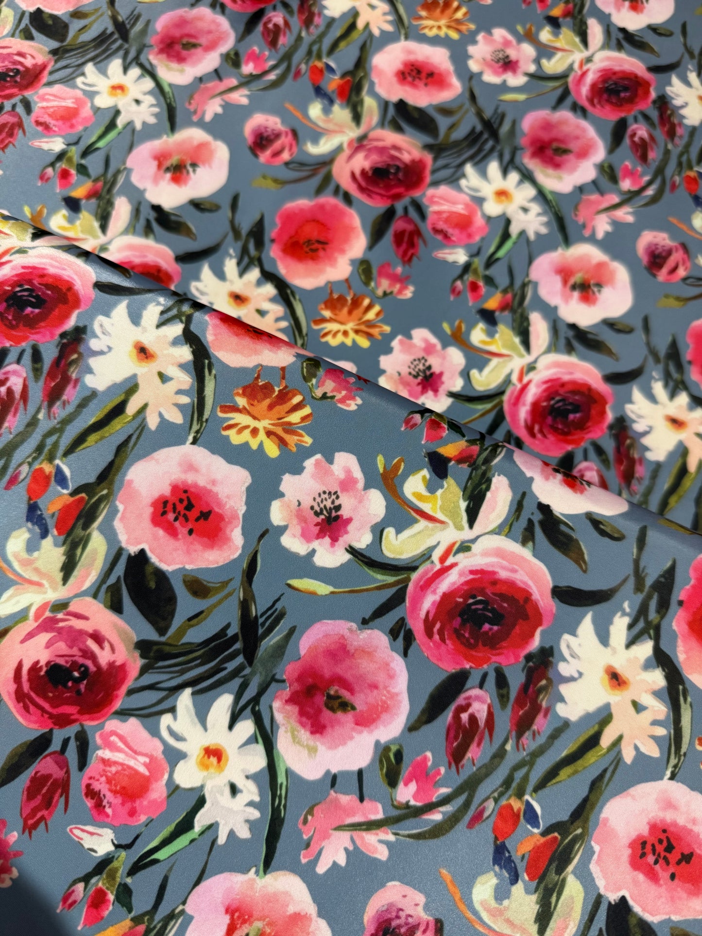 Watercolor Bloom - Hydro-Wick Fabric