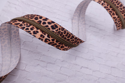 Cheetah Zipper Tape #5 Zipper (1 Meter)