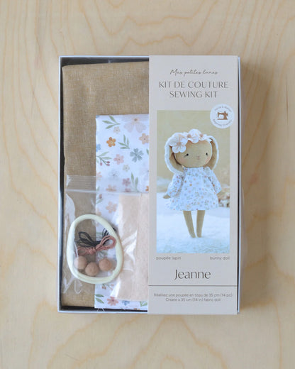 **Pre-Order** Mes Petites Lunes - Sewing Kit - Jeanne Bunny Doll