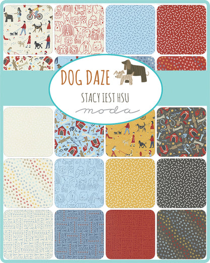 Dog Daze by Stacy Iest Hsu - Jelly Roll 2.5" Strips - Moda