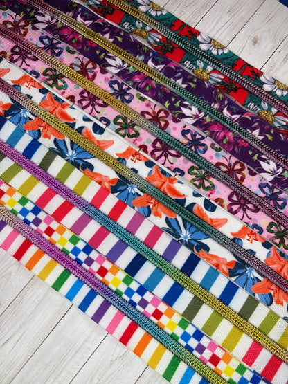 Zipper Bundle 1 meter or 3 meters - 6 NEW ZIPPERS