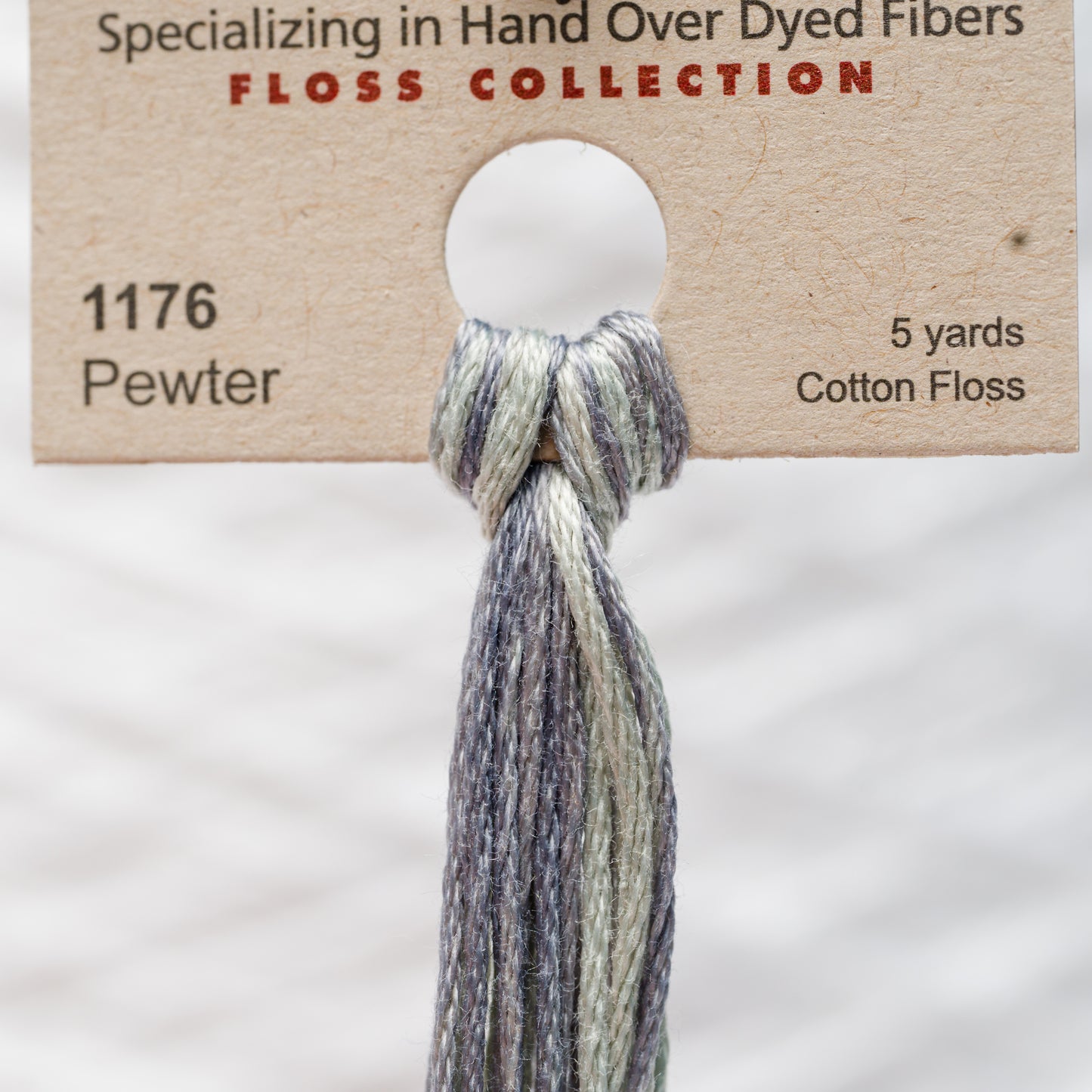 1176 Pewter - Weeks Dye Works 6-Strand Floss