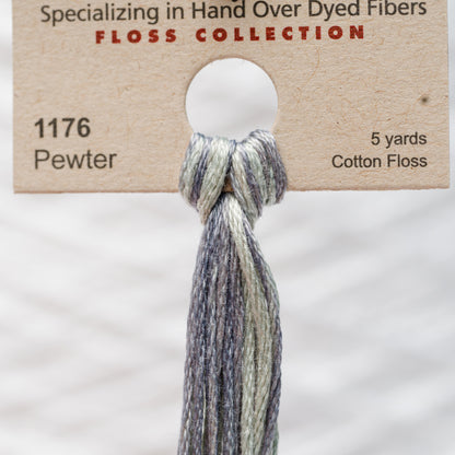 1176 Pewter - Weeks Dye Works 6-Strand Floss