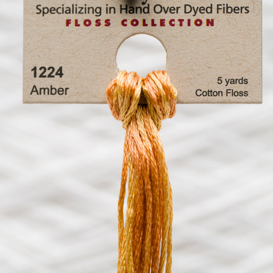 1224 Amber - Weeks Dye Works 6-Strand Floss