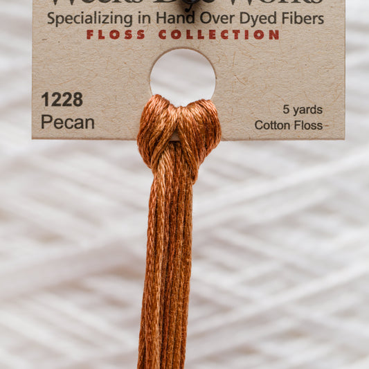 1228 Pecan - Weeks Dye Works 6-Strand Floss
