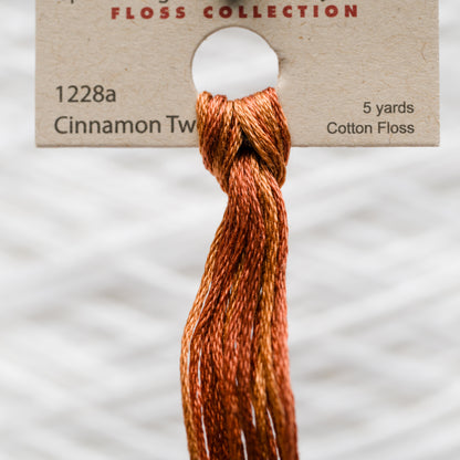 1228a Cinnamon Twist - Weeks Dye Works 6-Strand Floss