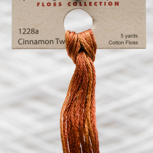 1228a Cinnamon Twist - Weeks Dye Works 6-Strand Floss