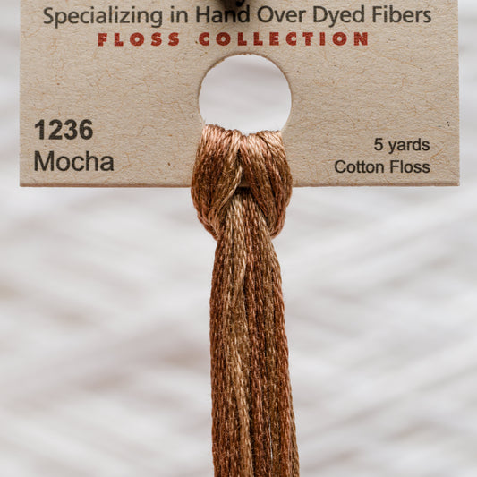 1236 Mocha - Weeks Dye Works 6-Strand Floss