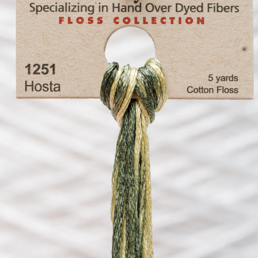 1251 Hosta - Weeks Dye Works 6-Strand Floss