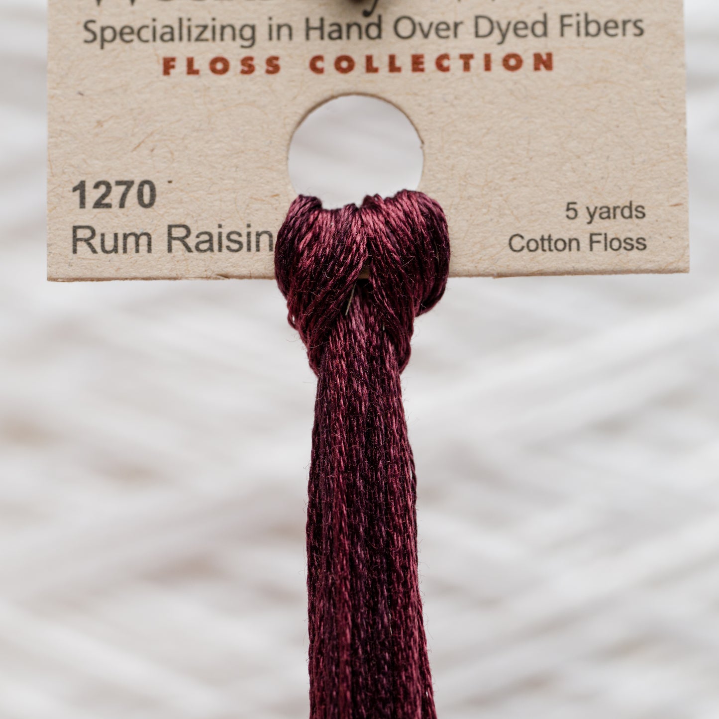 1270 Rum Raisin - Weeks Dye Works 6-Strand Floss