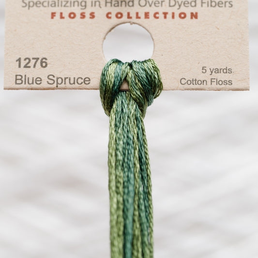 1276 Blue Spruce - Weeks Dye Works 6-Strand Floss