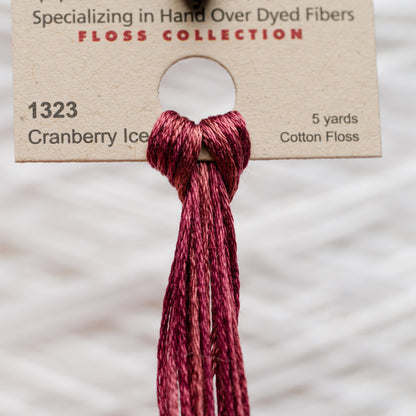 1323 Cranberry Ice - Weeks Dye Works 6-Strand Floss