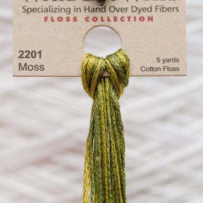 2201 Moss - Weeks Dye Works 6-Strand Floss