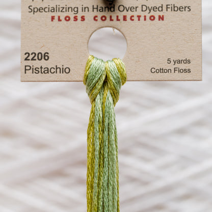 2206 Pistachio - Weeks Dye Works 6-Strand Floss