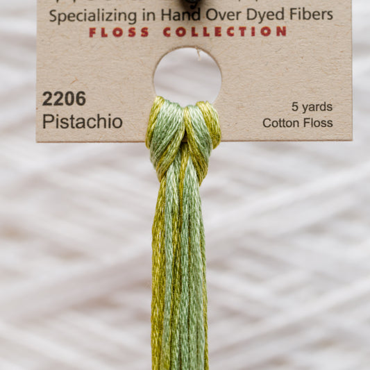 2206 Pistachio - Weeks Dye Works 6-Strand Floss