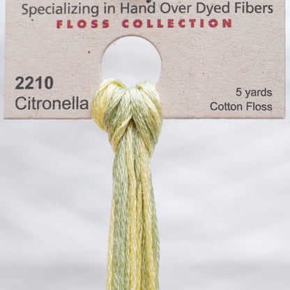2210 Citronella - Weeks Dye Works 6-Strand Floss