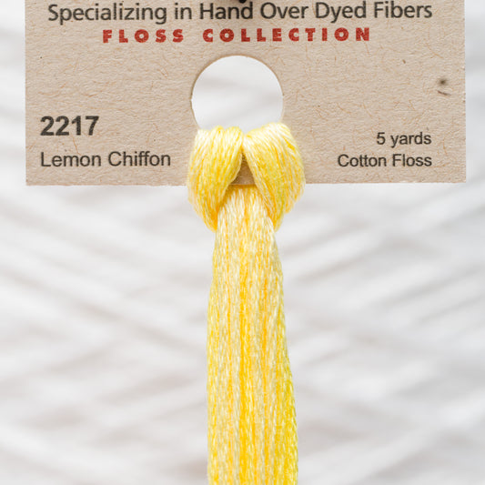 2217 Lemon Chiffon - Weeks Dye Works 6-Strand Floss