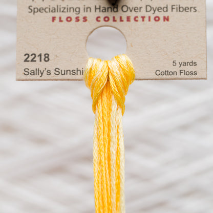 2218 Sally's Sunshine - Weeks Dye Works 6-Strand Floss