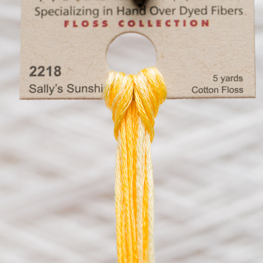 2218 Sally's Sunshine - Weeks Dye Works 6-Strand Floss