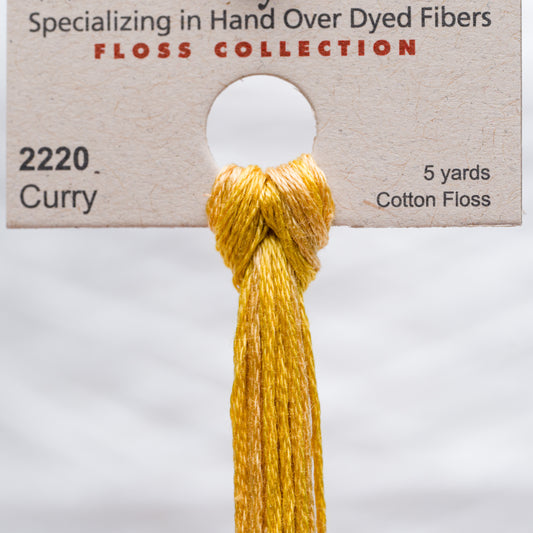 2220 Curry - Weeks Dye Works 6-Strand Floss