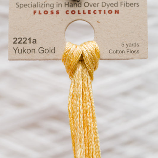 2221a Yukon Gold - Weeks Dye Works 6-Strand Floss