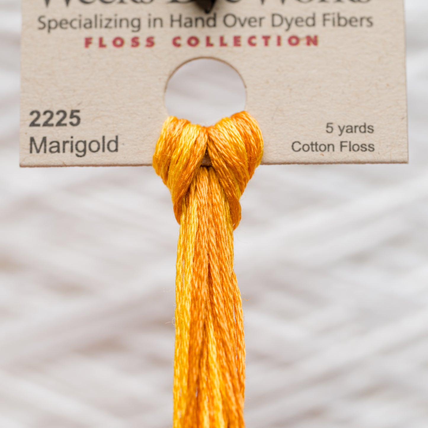 2225 Marigold - Weeks Dye Works 6-Strand Floss