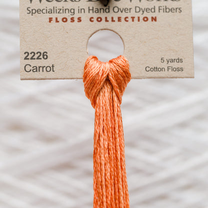 2226 Carrot - Weeks Dye Works 6-Strand Floss