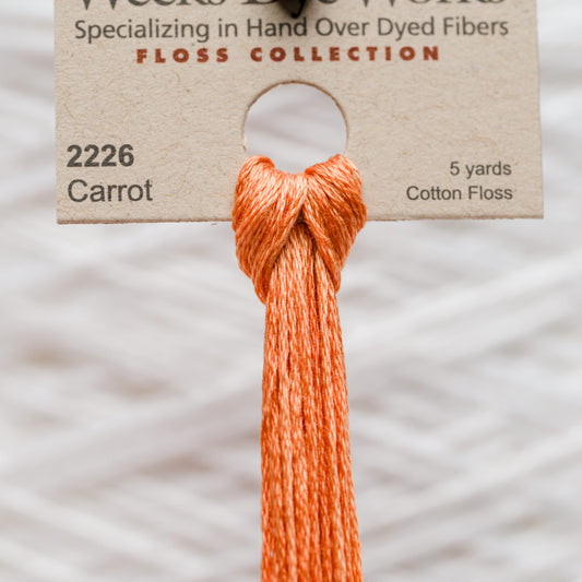 2226 Carrot - Weeks Dye Works 6-Strand Floss