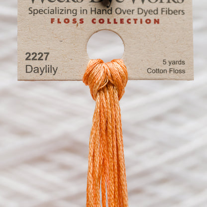 2227 Daylily - Weeks Dye Works 6-Strand Floss