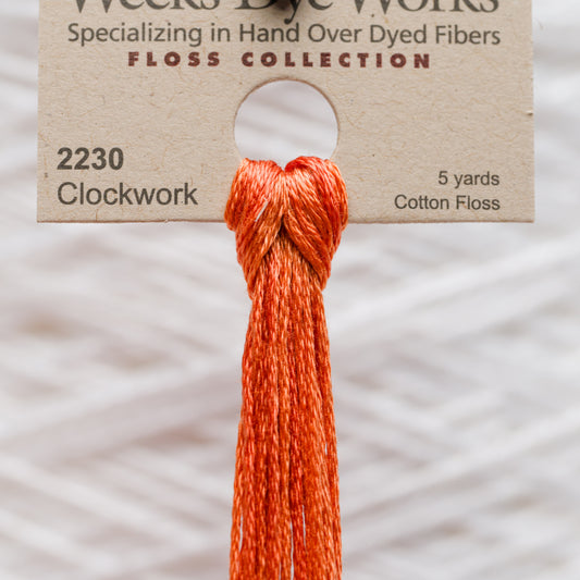 2230 Clockwork - Weeks Dye Works 6-Strand Floss