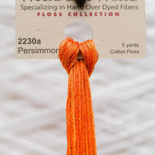 2230a Persimmon - Weeks Dye Works 6-Strand Floss