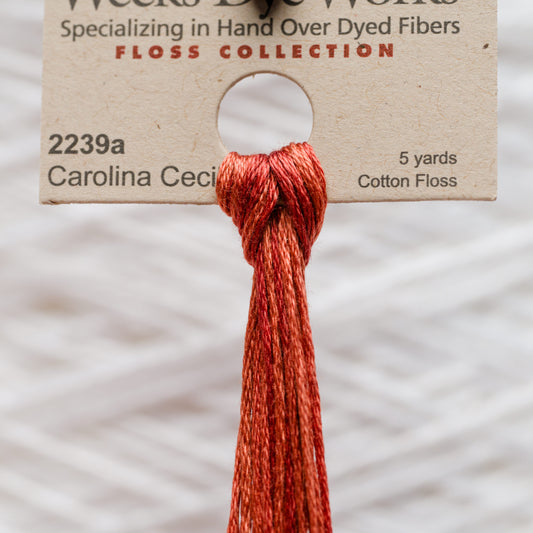 2239a Carolina Cecil - Weeks Dye Works 6-Strand Floss