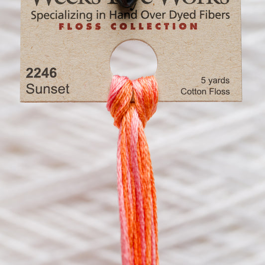 2246 Sunset - Weeks Dye Works 6-Strand Floss
