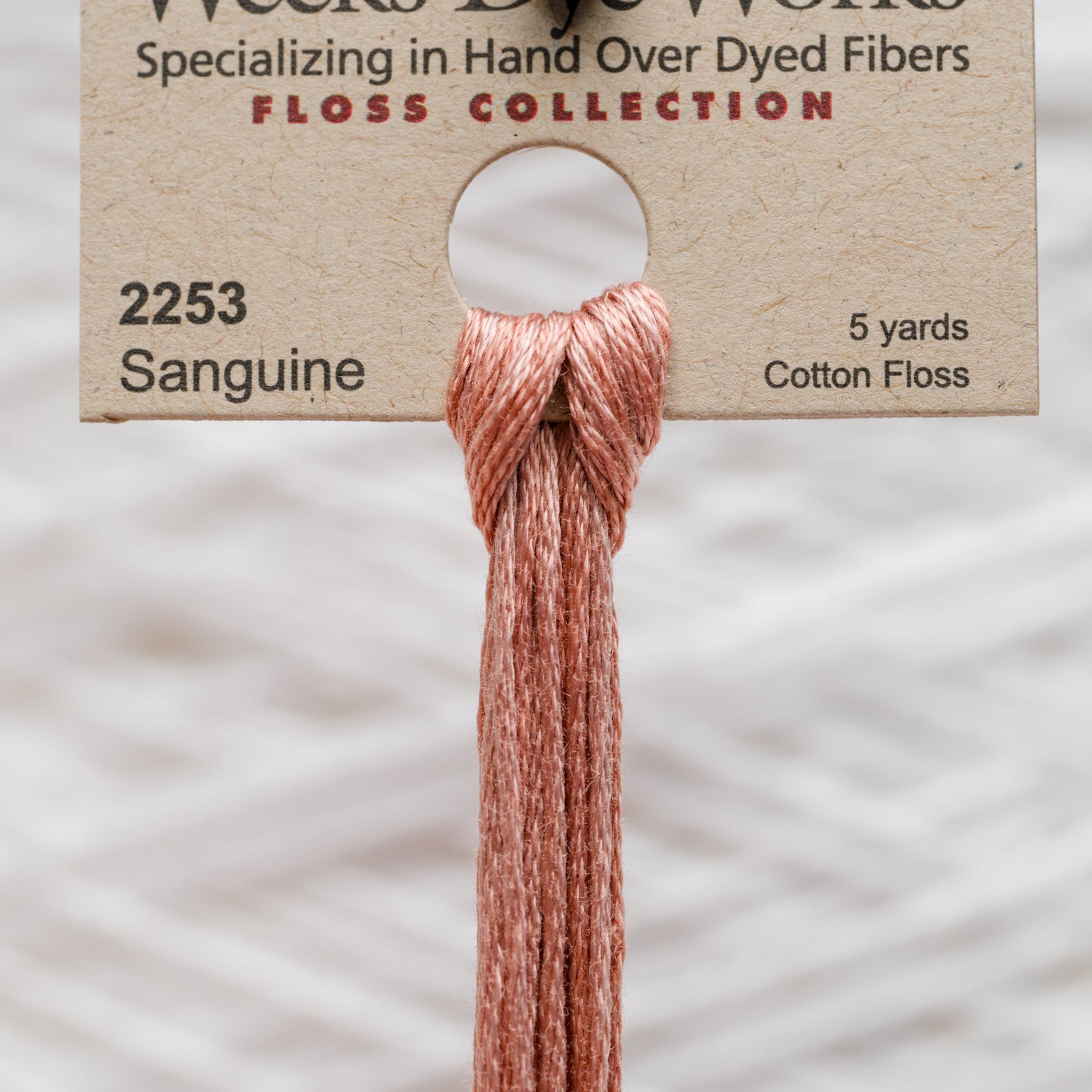 2253 Sanguine - Weeks Dye Works 6-Strand Floss