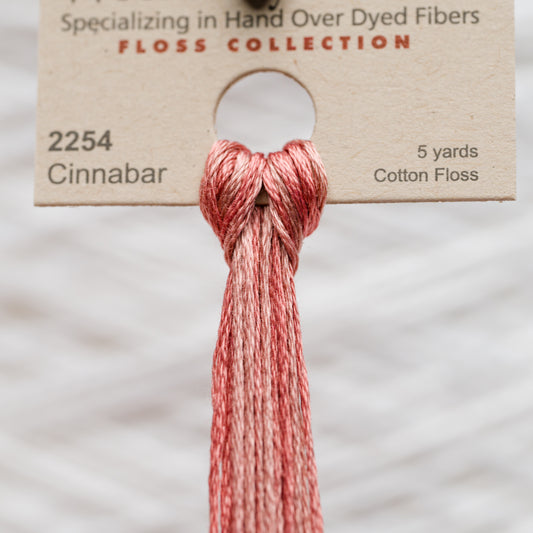 2254 Cinnabar - Weeks Dye Works 6-Strand Floss