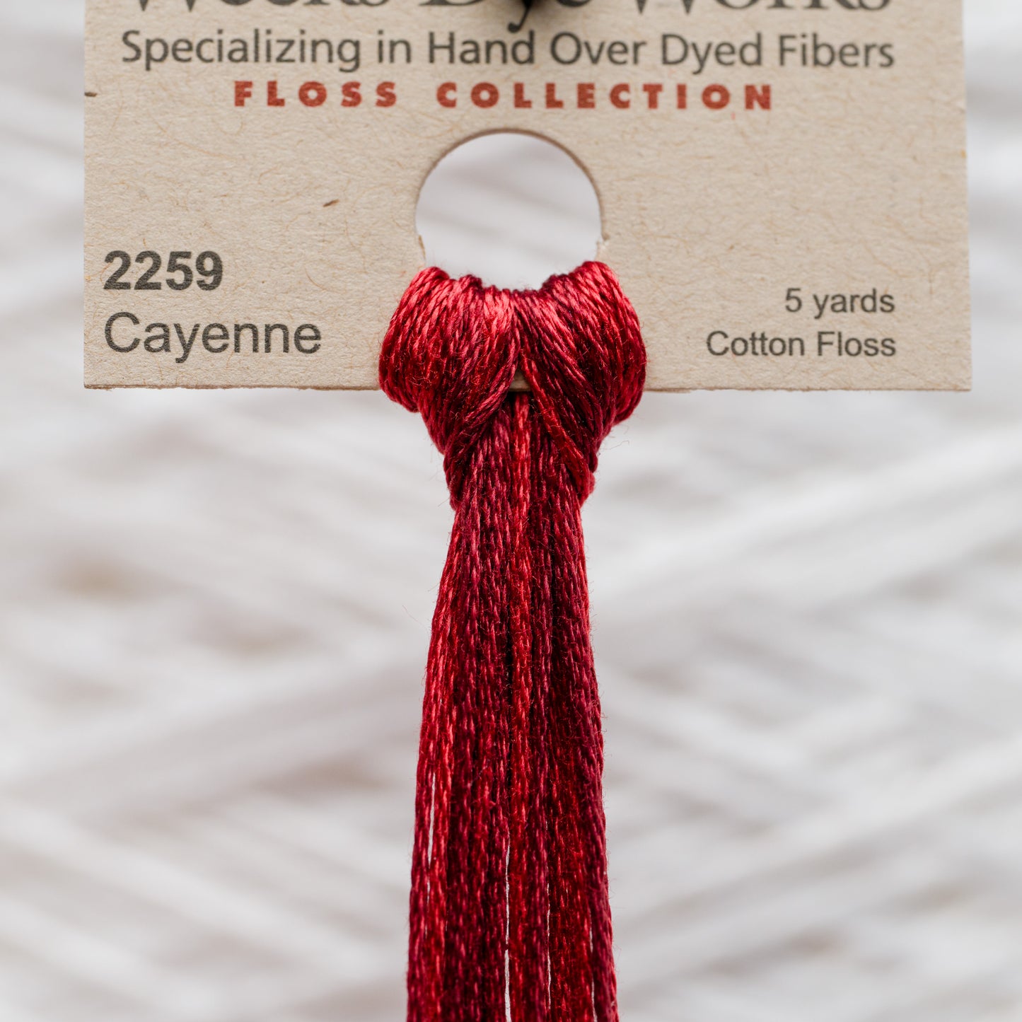 2259 Cayenne - Weeks Dye Works 6-Strand Floss