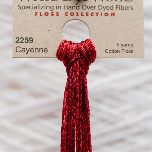 2259 Cayenne - Weeks Dye Works 6-Strand Floss