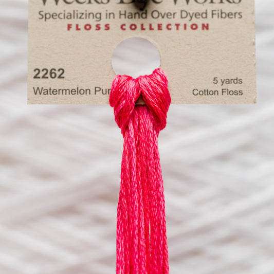 2262 Watermelon Punch - Weeks Dye Works 6-Strand Floss