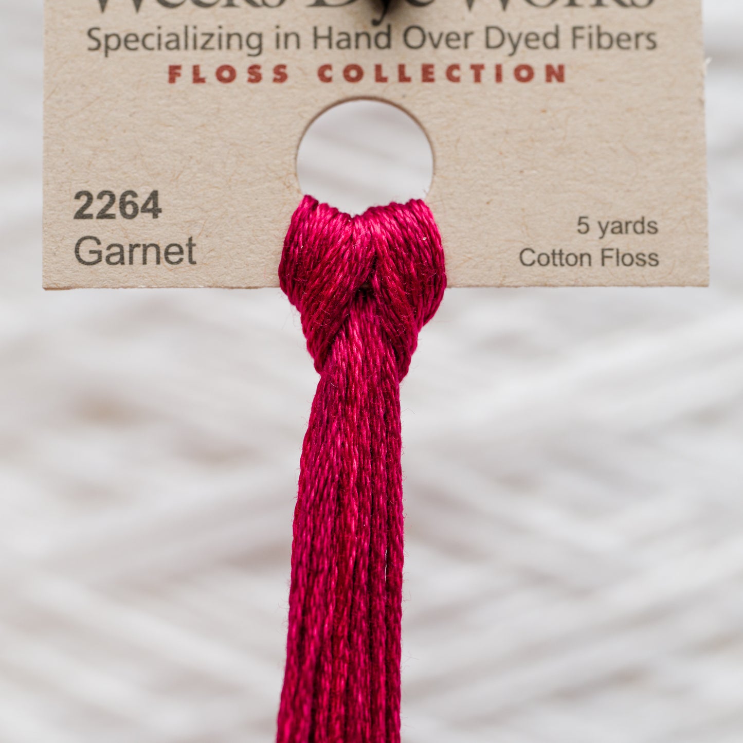 2264 Garnet - Weeks Dye Works 6-Strand Floss