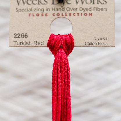 2266 Turkish Red - Weeks Dye Works 6-Strand Floss