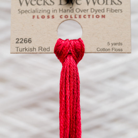 2266 Turkish Red - Weeks Dye Works 6-Strand Floss