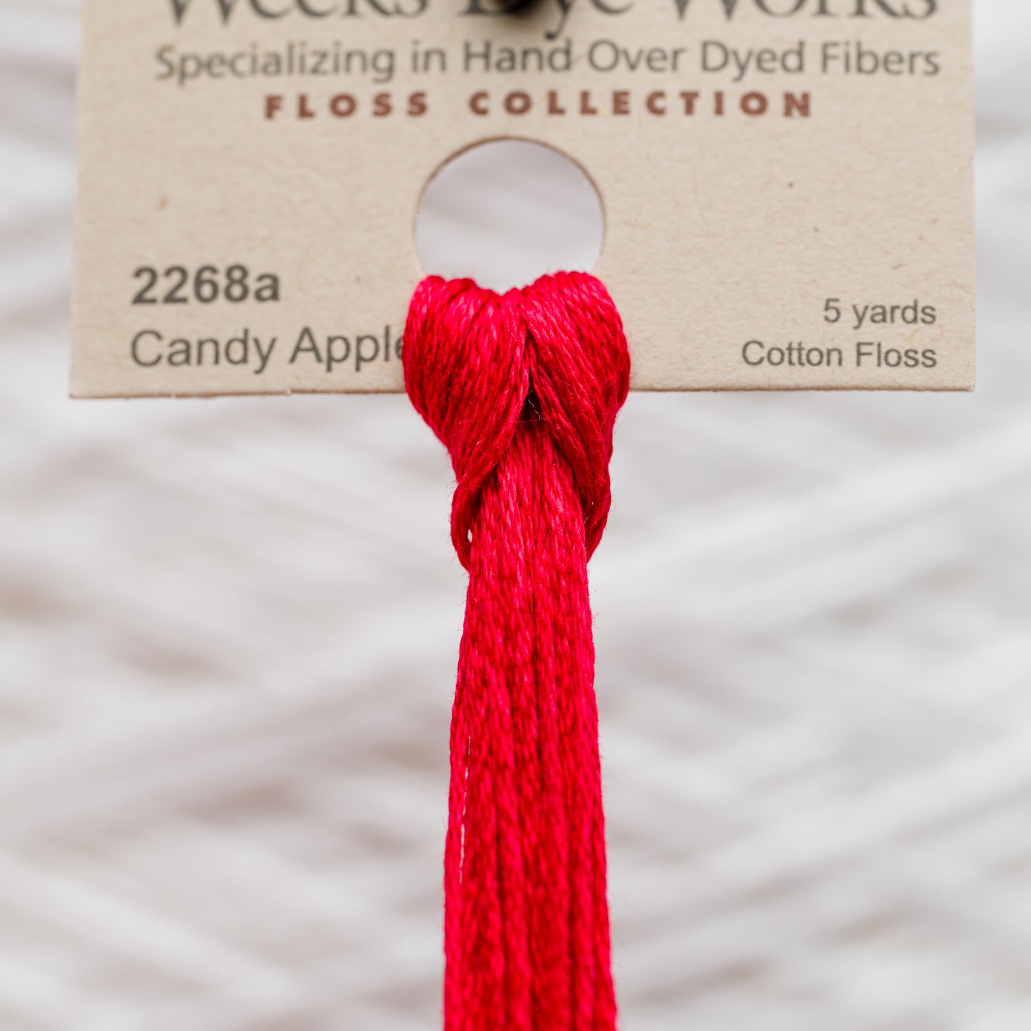 2268a Candy Apple - Weeks Dye Works 6-Strand Floss