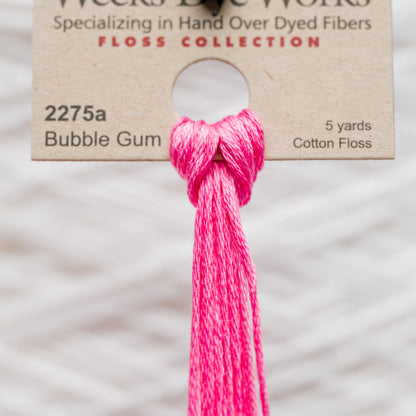 2275a Bubble Gum - Weeks Dye Works 6-Strand Floss