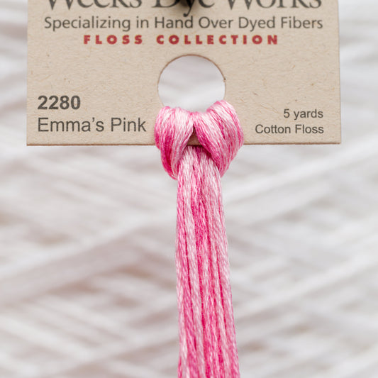 2280 Emma's Pink - Weeks Dye Works 6-Strand Floss