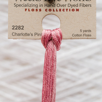 2282 Charlotte's Pink - Weeks Dye Works 6-Strand Floss
